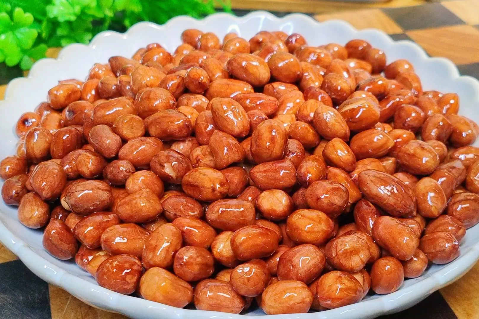 Peanuts served with Chinese baijiu or beer - a classic social snack that brings people together